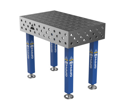 Зварювальний стіл PLUS на опорах 1000x600 mm fi28 mm Сітка 100x100 mm