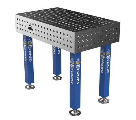 Зварювальний стіл PLUS на опорах 1000x600 mm fi16 mm Сітка 50x50 mm