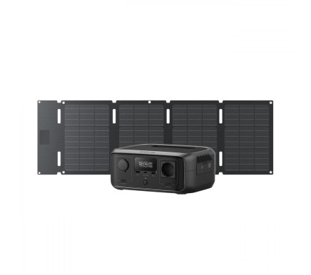 Комплект Зарядна станція EcoFlow RIVER 3 UPS та сонячна панель 45W (Type-C)