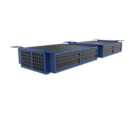 Комплект шухляд для зварювального столу PLUS 2400x1200 mm