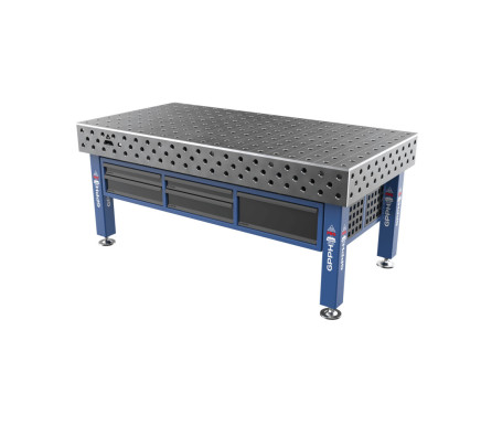 Комплект шухляд для зварювального столу PRO INOX 2000x1000 mm