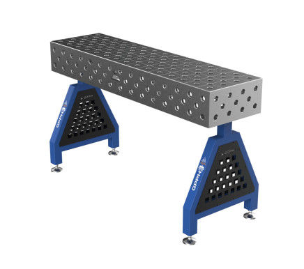 Зварювальна опора TRESTLE EXPERT на опорах 1500x400x200 mm fi 28 mm Сітка Діагональна