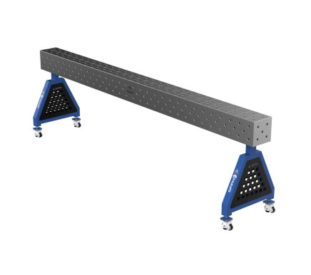 Зварювальна опора TRESTLE PRO на колесах 3000x200x200 fi16 mm Сітка Діагональна