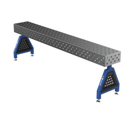 Зварювальна опора TRESTLE PRO на опорах 3000x400x200 fi28 mm Сітка Діагональна
