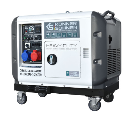 Дизельный генератор «Könner & Söhnen» KS 9300DE-1/3 ATSR (EURO V)