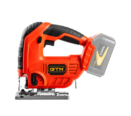 Cordless Jigsaw JS18/65 18V, 0-2500 strokes/min, Quick Fix, wood/non-ferrous metal/steel - 65/10/6 mm, FRAME (without battery and charger)
