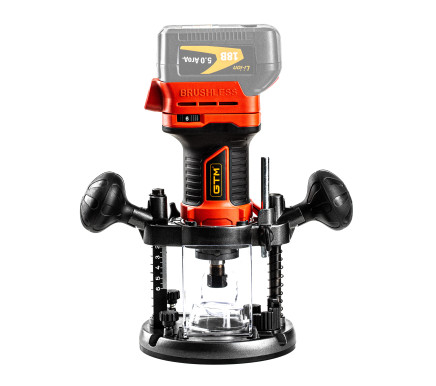 Cordless Router R18/55BL 8000-26000 RPM, Collet 6/8mm, FRAME (without battery and charger)