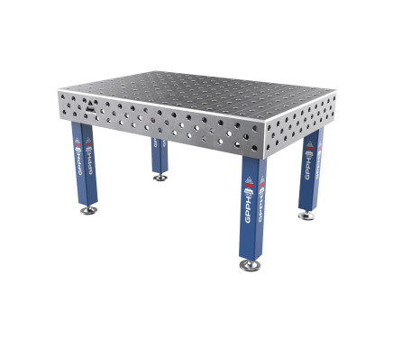 Зварювальний стіл PRO на опорах 1500x1000 mm fi28 mm Сітка 100x100 mm