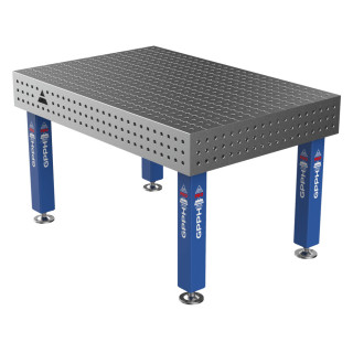 Welding Table PRO on Legs 1500x1000 mm fi16 mm Grid 50x50 mm
