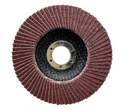 Круг лепестковый торцевой NOVOABRASIVE 27 125x22,23 мм, P60