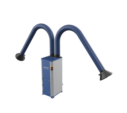 Зварювальний витяжний пристрій IQ AERO CLEAN ECO з двома витяжними рукавами 2 m