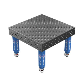 Welding Table EXPERT on Wheels 1200x1200 mm fi28 mm Diagonal Grid