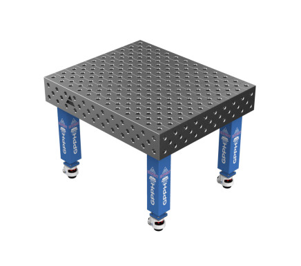 Зварювальний стіл EXPERT на колесах 1200x1000 mm fi28 mm Сітка Діагональна