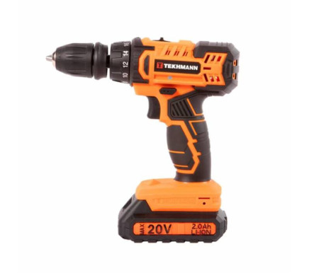 Шуруповерт акумуляторний Tekhmann TCD-18/2 BS Kit