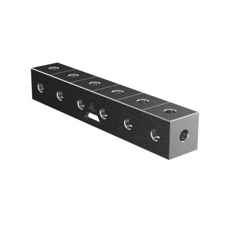 Connector, cube EXPERT 600x100x100 fi28 mm Grid 100x100 mm