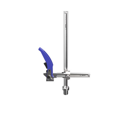 Clamping Clamp with Lever and Adjustable Reach fi28 mm