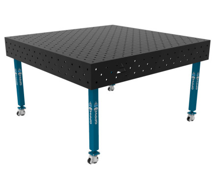 Welding Table ECO on Wheels 1500x1480 mm fi16 mm Diagonal Grid