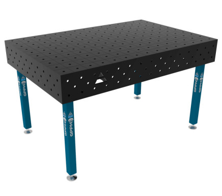 Welding Table ECO on Legs 1500x1000 mm fi16 mm Grid 100x100 mm