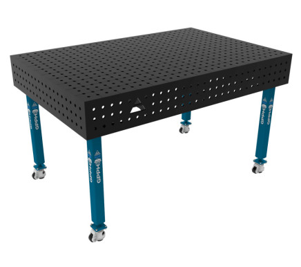 Welding Table ECO on Wheels 1500x1000 mm fi16 mm Mesh 50x50 mm