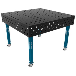 Сварочный стол ECO на колесах 1200x1200 мм fi28 мм Сетка 100x100 мм