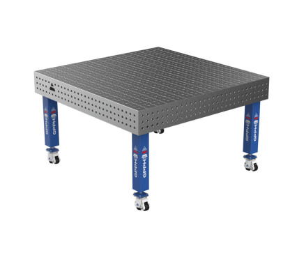 Сварочный стол PRO на колесах 1500x1480 мм fi16 мм Сетка 50x50 мм