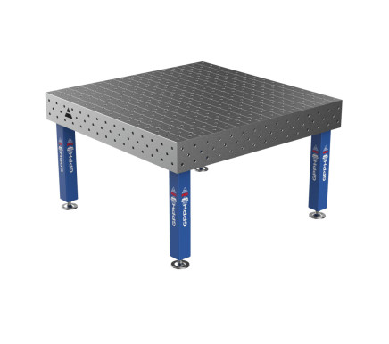 Сварочный стол PRO на опорах 1500x1480 mm fi16 mm Сетка Диагональная