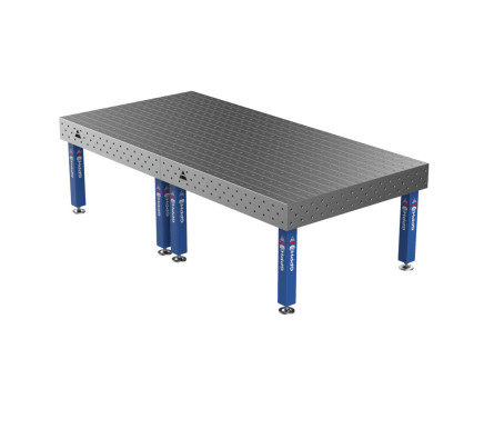 Welding Table PRO on Legs 3000x1480 mm fi16 mm Grid 100x100 mm