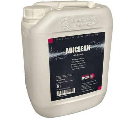 ABICLEAN universal electrolyte, 5 L ABICOR BINZEL
