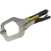 C-type clamping pliers 280 mm, two-component handles STEEL