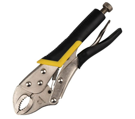 Clamping pliers 250 mm, two-component handles Steel