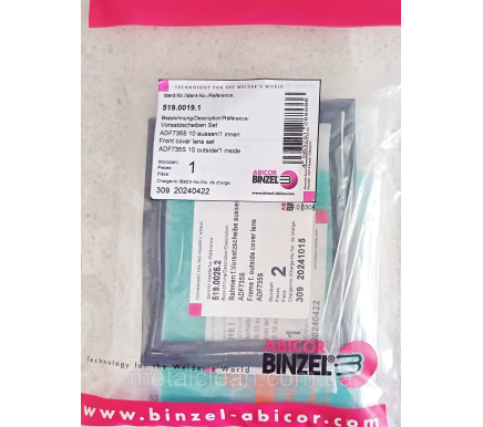 BINZEL ADF 735S protective glass set