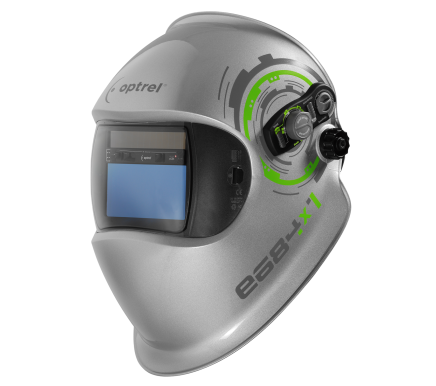 Optrel E684 Silver Welder's Mask