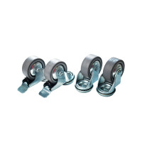 Set of wheels for wire feeders