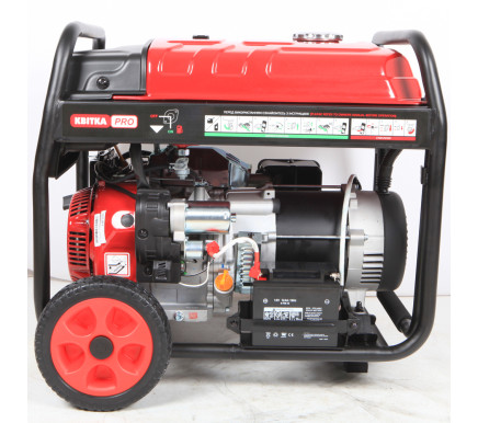 Gasoline generator 5.2/5.8 kW SC7000E (manual+electric start), KVITKA PRO
