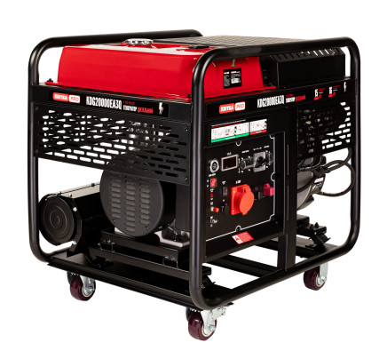 Генератор дизельный 15,0/16,0 КВт KDG20000EA3Q (ручный+электр. пуск), ЦВЕТОК PRO