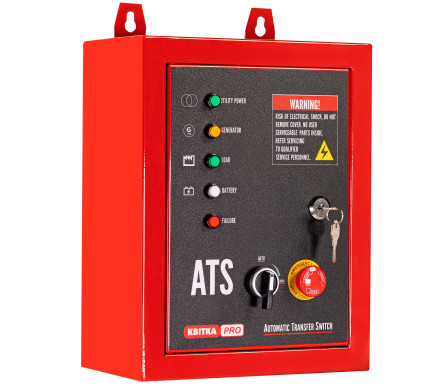 ATS automation unit for generators up to 10 kW, KVITKA PRO
