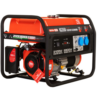 Gasoline generator 2.8/3.2 kW KG3550 manual start used, KVITKA PRO