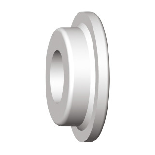 Adapter for collet body with gas lens