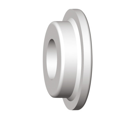 Adapter for collet body with gas lens