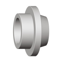 Adapter for collet body with gas lens