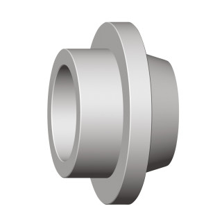 Adapter for collet body with gas lens