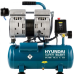 Oil-free compressor Hyundai HYC 1406S (0.75 kW, 140 l/min, 6 l) Oil-free compressor Hyundai HYC 1406S (0.75 kW, 140 l/min, 6 l)