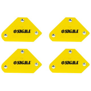 SIGMA mini welding magnet set 4 pcs (up to 4 kg) SIGMA mini welding magnet set 4 pcs (up to 4 kg)