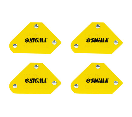 SIGMA mini welding magnet set 4 pcs (up to 4 kg)