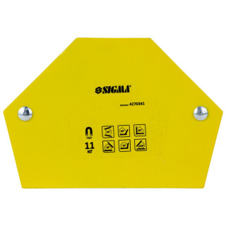 Magnetic trapezoid holder SIGMA 11 kg Magnetic trapezoid holder SIGMA 11 kg