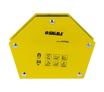Magnetic trapezoid holder SIGMA 34 kg