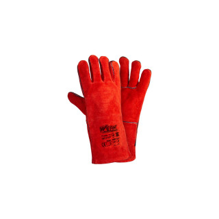 Red suede leggings Werk WE2127