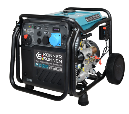Генератор инверторный 8,5 кВт КS 8100iE ATSR, KONNER AND SOHNEN